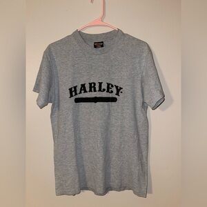 Harley Davidson Carolina Coast Gray T-Shirt Pre-Shrunk M